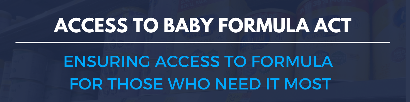 Improving Access to Baby Formula 